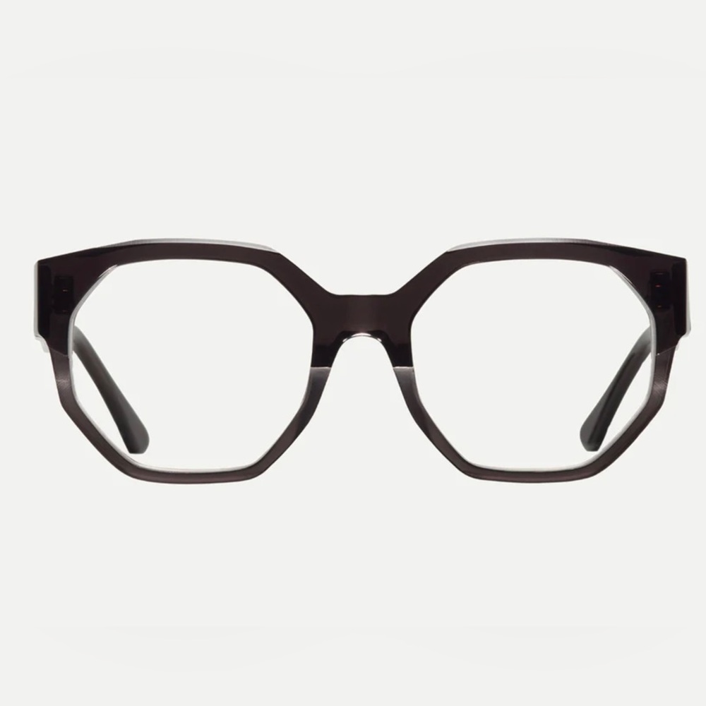 Ahlem Tour Maubourg black eyeglasses eyeglass frames edgy fashion - preowned